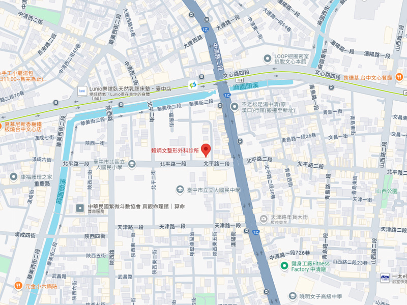 賴炳文整形外科診所google地圖